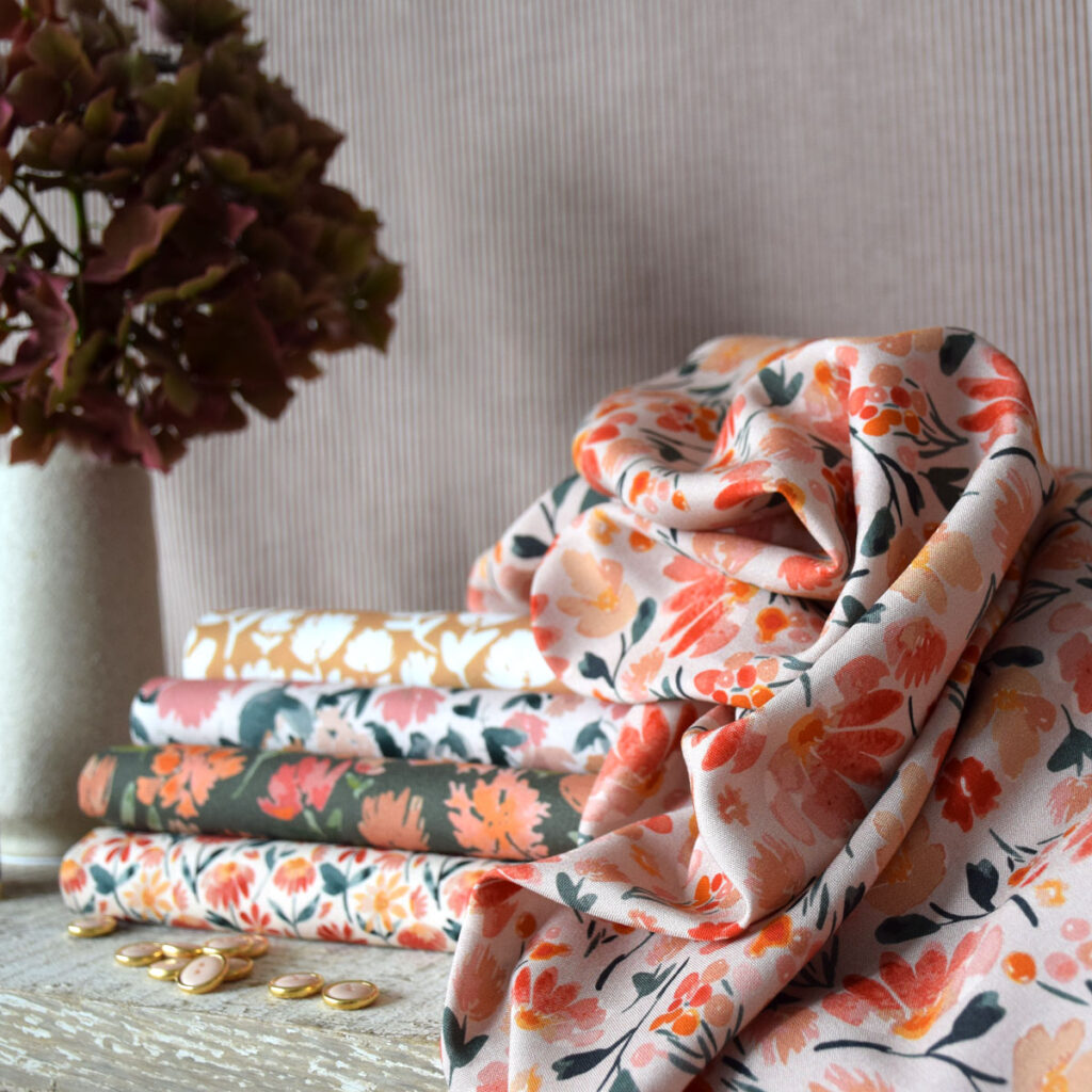 Collection de 5 tissus en édition limitée pour Cousette