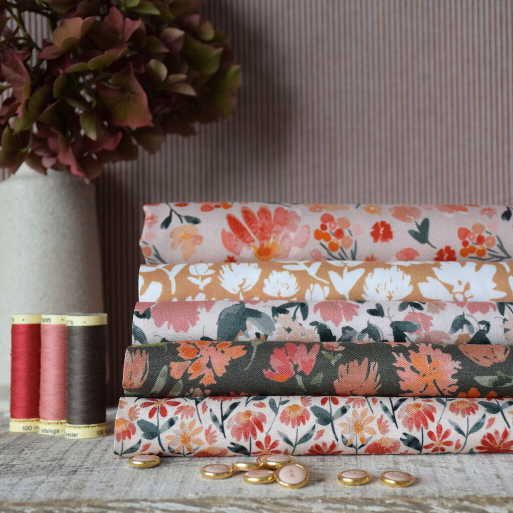 Collection de 5 tissus en édition limitée pour Cousette